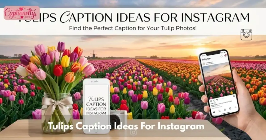 Tulips Caption Ideas For Instagram