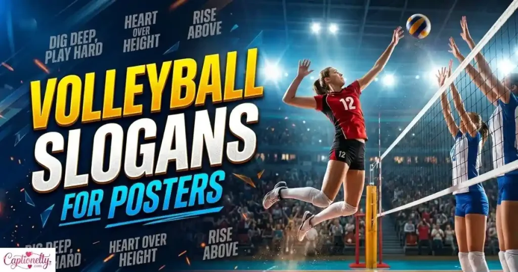 Volleyball Slogans For Posters