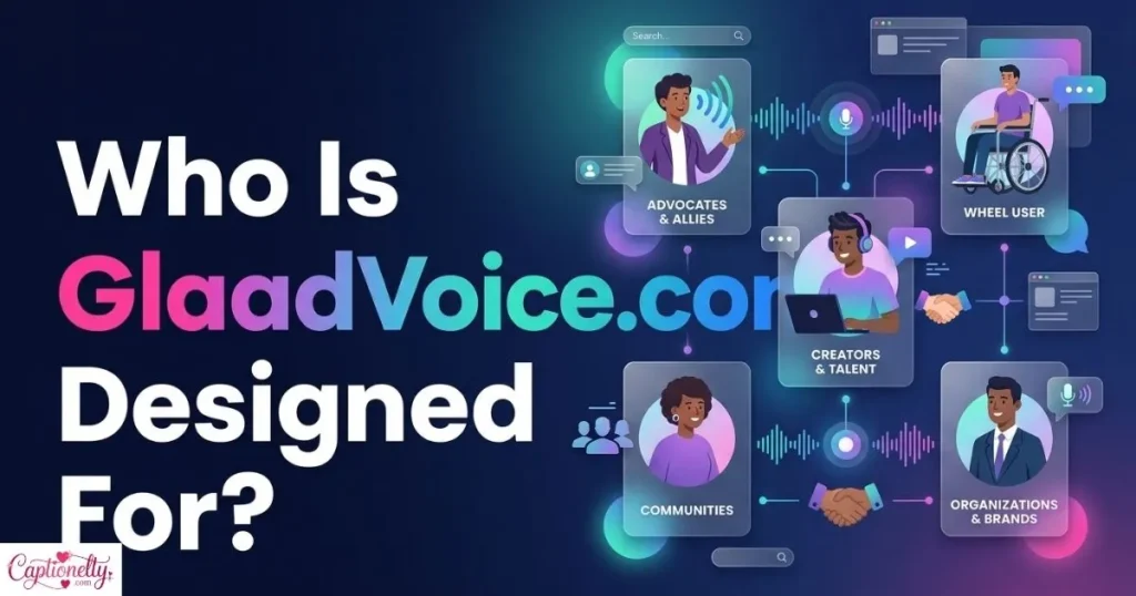 Who Is Glaadvoice Com Designed For
