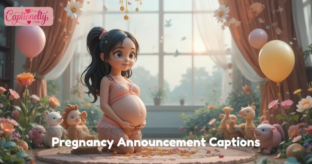 Pregnancy Announcement Captions