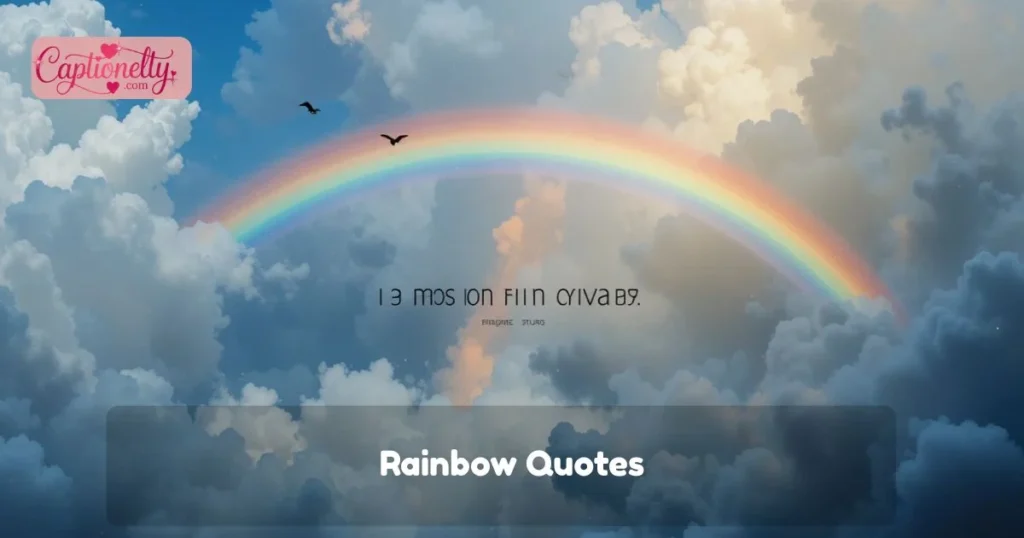 Rainbow Quotes