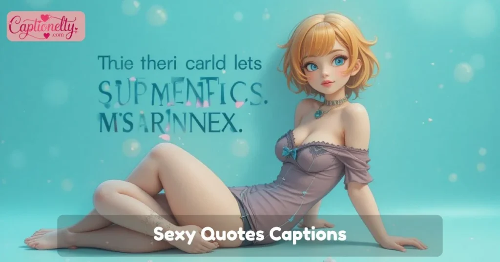 Sexy Quotes Captions