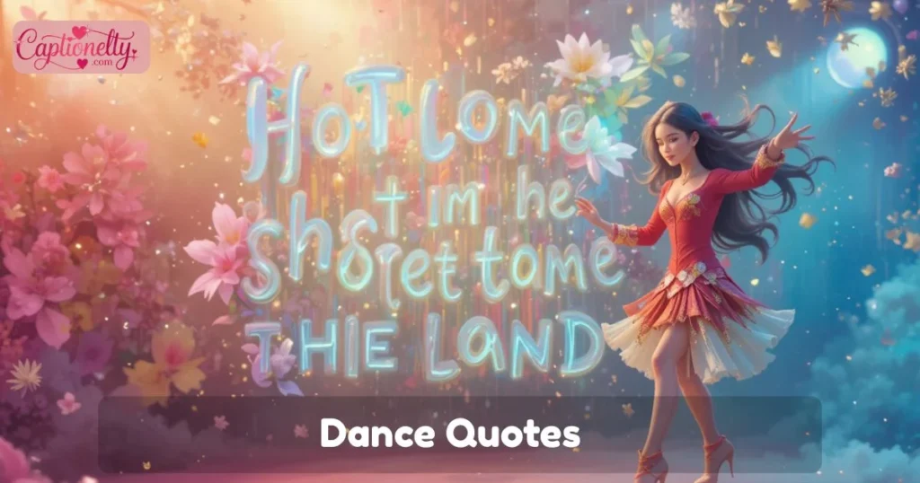 Dance Quotes