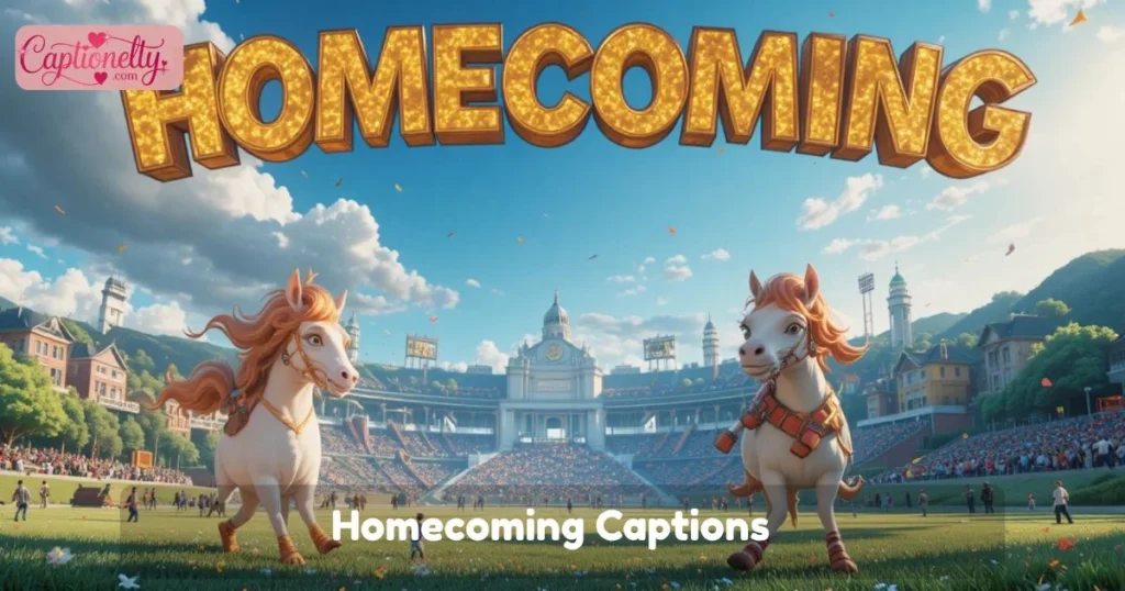Homecoming Captions