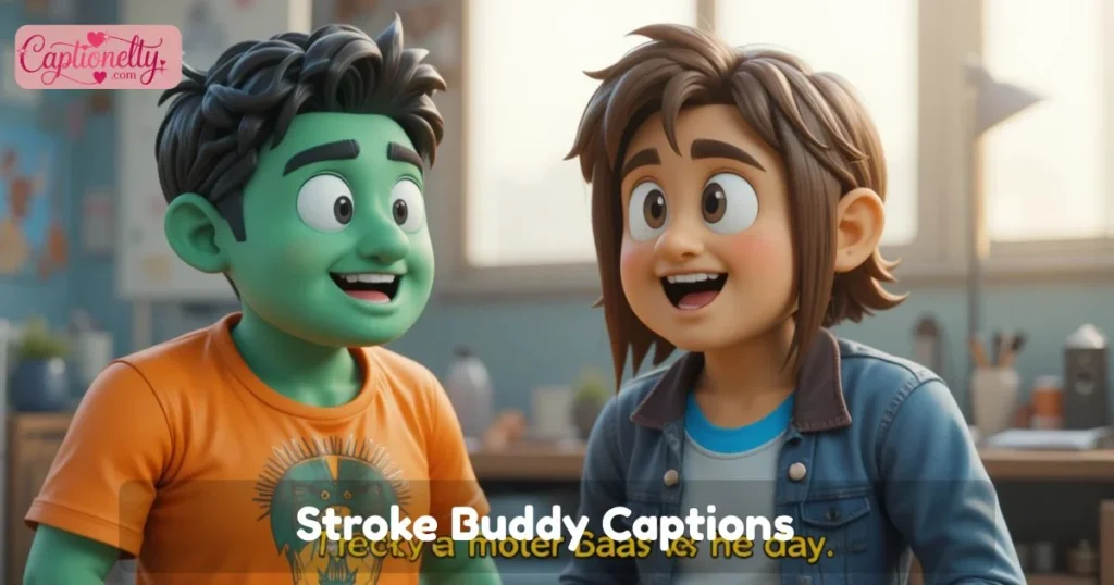 Stroke Buddy Captions