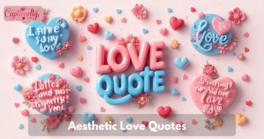 Aesthetic Love Quotes