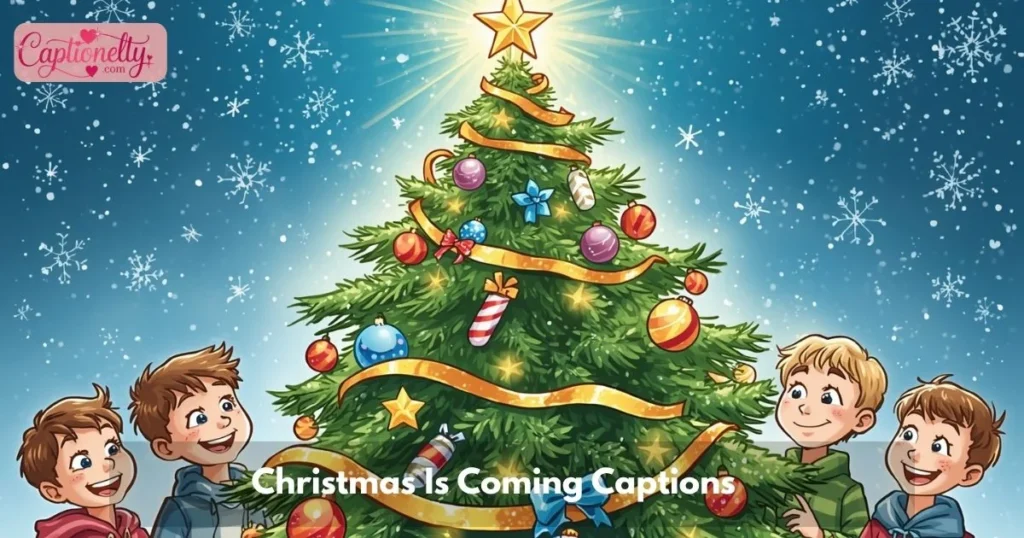 Christmas Is Coming Captions