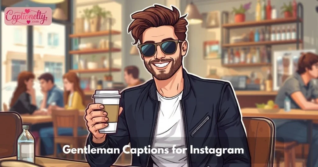 Gentleman Captions For Instagram