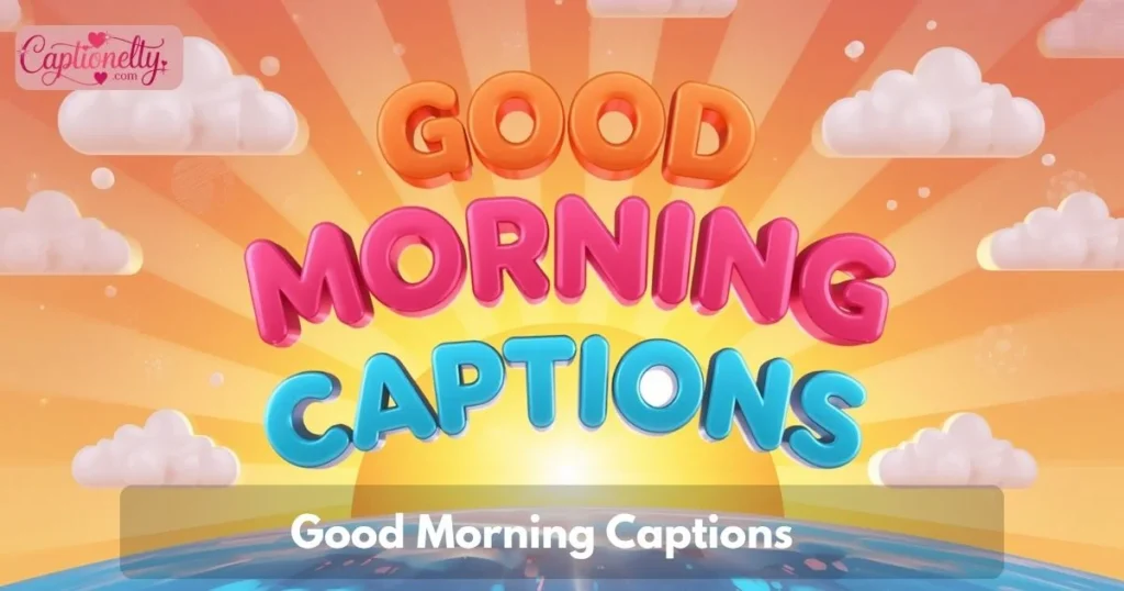 Good Morning Captions