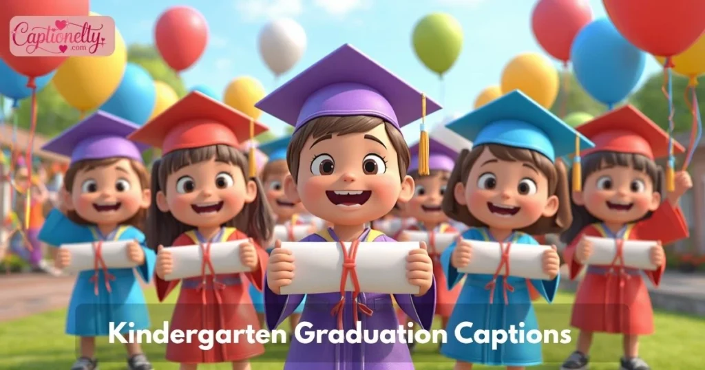 Kindergarten Graduation Captions