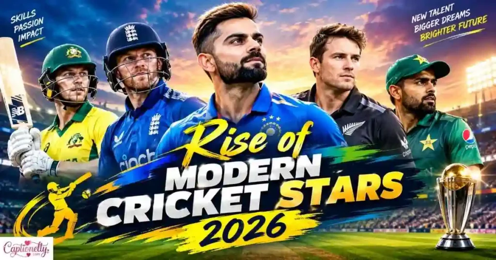 Rise Of Modern Cricket Stars