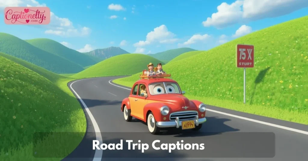 Road Trip Captions