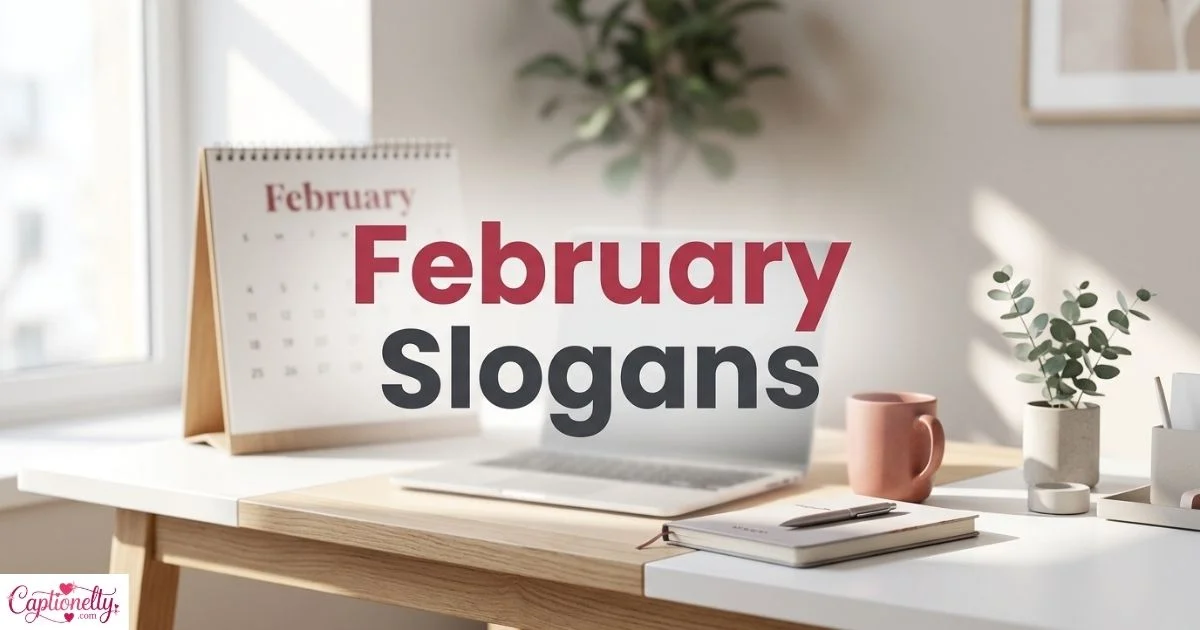 February Slogans