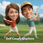 Golf Couple Captions