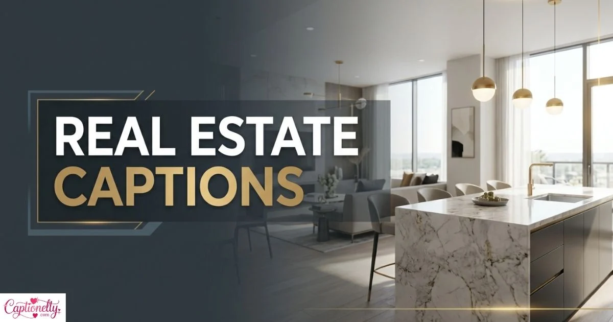 Real Estate Captions
