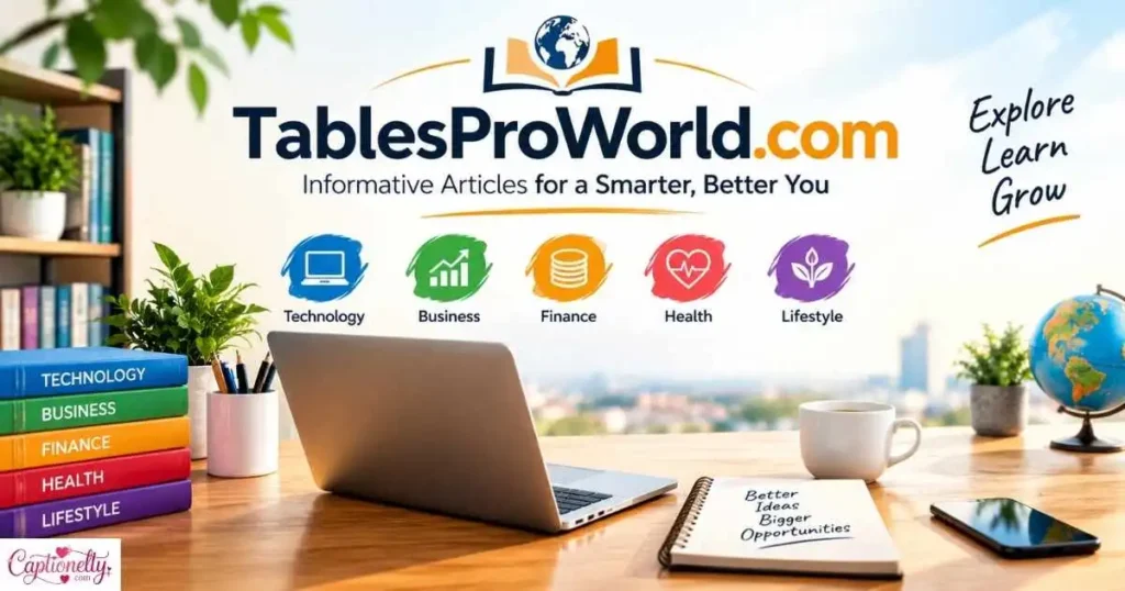 Tablesproworld Com Features