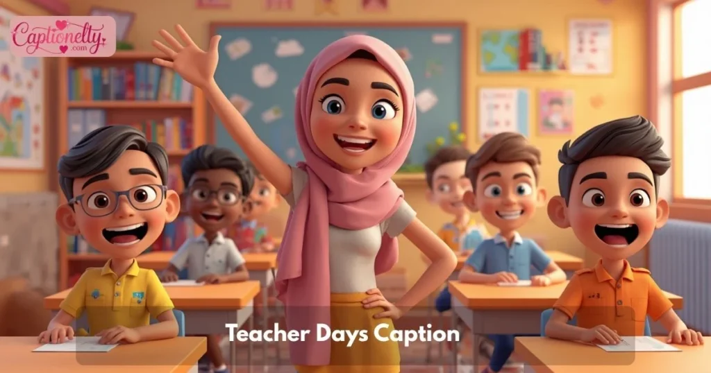 Teacher Days Caption