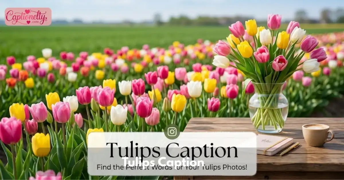 Tulips Caption